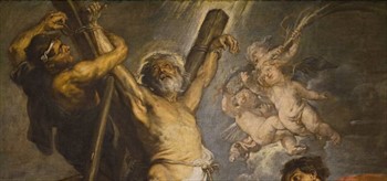 Representación del Martirio de San Andrés, de Rubens